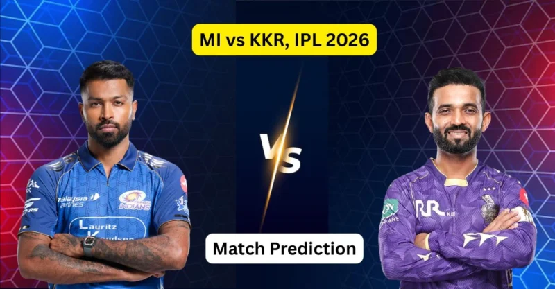 MI vs KKR today match