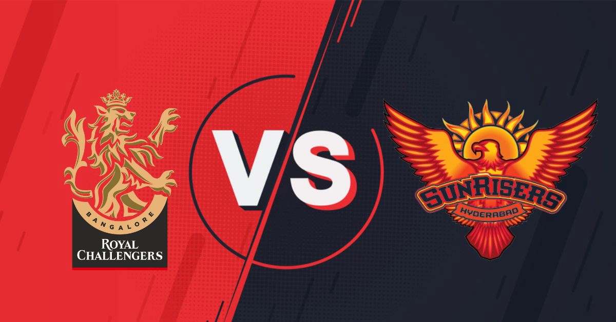 RCB vs SRH IPL 2026