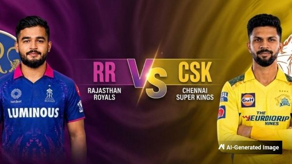 RR vs CSK IPL 2026